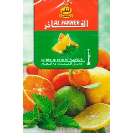 Vesipiibu Tubakas AL Fakher Citrus With Mint